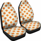 Pumpkin Halloween Car Seat Covers 102802 - YourCarButBetter