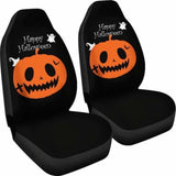 Pumpkin Halloween Car Seat Covers 102802 - YourCarButBetter