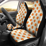 Pumpkin Halloween Car Seat Covers 102802 - YourCarButBetter