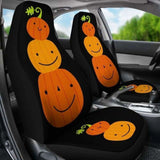 Pumpkin Halloween Car Seat Covers 102802 - YourCarButBetter