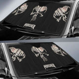 Punisher Car Auto Sun Shade 172609 - YourCarButBetter