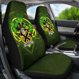 Purcell Ireland Car Seat Cover Celtic Shamrock (Set Of Two) 154230 - YourCarButBetter