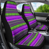 Purple And Green Aztec Design 174510 - YourCarButBetter