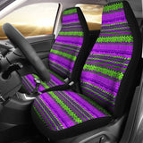 Purple And Green Aztec Design 174510 - YourCarButBetter