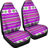 Purple Aztec Design Car Seat Covers 174510 - YourCarButBetter