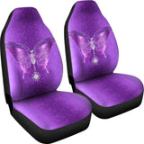 Purple Butterfly Car Seat Cover 171204 - YourCarButBetter