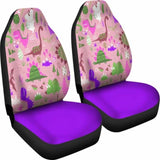 Purple Dinosaur Car Seat Covers 154813 - YourCarButBetter