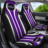 Purple Dodge Challenger Car Decor Items Car Seat Covers 211803 - YourCarButBetter