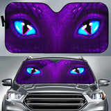 Purple Dragon Eyes Car Auto Sun Shades 210401 - YourCarButBetter