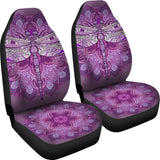 Purple Dragonfly Car Seat Covers 184610 - YourCarButBetter