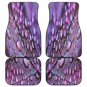 Purple Leaf Front And Back Car Mats 174510 - YourCarButBetter