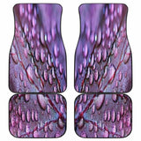 Purple Leaf Front And Back Car Mats 174510 - YourCarButBetter