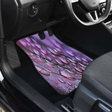 Purple Leaf Front And Back Car Mats 174510 - YourCarButBetter