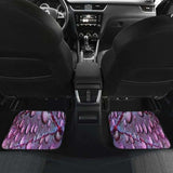 Purple Leaf Front And Back Car Mats 174510 - YourCarButBetter