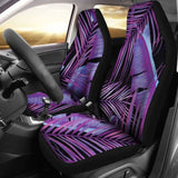 Purple Leaves Car Seat Covers 153908 - YourCarButBetter