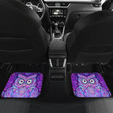 Purple Mandala Owl 094209 - YourCarButBetter