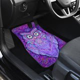 Purple Mandala Owl 094209 - YourCarButBetter