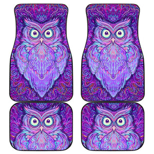 Purple Mandala Owl 094209 - YourCarButBetter