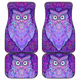 Purple Mandala Owl 094209 - YourCarButBetter