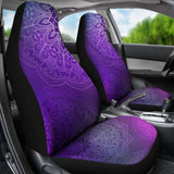 Purple Mandalas Car Seat Covers 105905 - YourCarButBetter