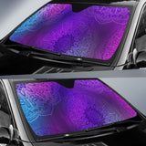 Purple Mandalas Car Sun Shades 093223 - YourCarButBetter