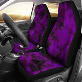 Purple Tie Dye Grunge Car Seat Covers 232125 - YourCarButBetter