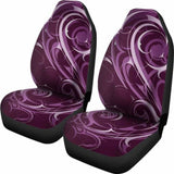 Purple Tribal Swirls Car Seat Covers 102802 - YourCarButBetter