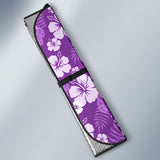 Purple With White Hibiscus Flowers Car Auto Sun Shades 210901 - YourCarButBetter