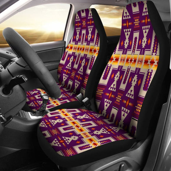 Purrple Tribe Design Native American Car Seat Covers 093223 - YourCarButBetter