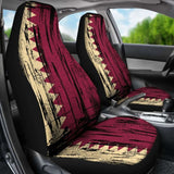 Qatar Grunge Flag Car Seat Cover 1 232125 - YourCarButBetter