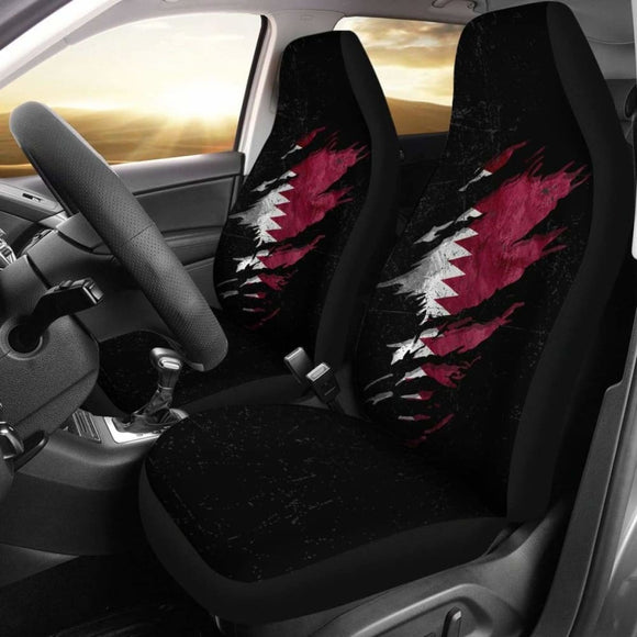 Qatar In Me Car Seat Covers - Special Grunge Style 232125 - YourCarButBetter