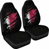 Qatar In Me Car Seat Covers - Special Grunge Style 232125 - YourCarButBetter