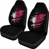 Qatar In Me Car Seat Covers - Special Grunge Style 232125 - YourCarButBetter