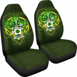 Quirke Or O’Quirke Ireland Car Seat Cover Celtic Shamrock (Set Of Two) 154230 - YourCarButBetter