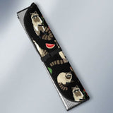 Raccoon Watermelon Pattern Car Auto Sun Shades 182102 - YourCarButBetter