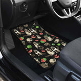 Raccoon Watermelon Pattern Front And Back Car Mats 154813 - YourCarButBetter