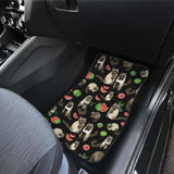 Raccoon Watermelon Pattern Front And Back Car Mats 154813 - YourCarButBetter