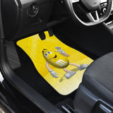 Racing Goes Nuts In Nascar M&M Chocolate Car-Mats 094201 - YourCarButBetter