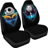 Rad Jack And Sally The Nightmare Before Christmas Car Seat Covers 101819 - YourCarButBetter