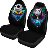 Rad Jack And Sally The Nightmare Before Christmas Car Seat Covers 101819 - YourCarButBetter