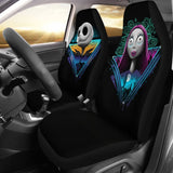 Rad Jack And Sally The Nightmare Before Christmas Car Seat Covers 101819 - YourCarButBetter