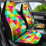Rainbow Abstract Colorful Design Car Seat Cover 174510 - YourCarButBetter