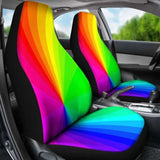 Rainbow Car Seat Covers 174914 - YourCarButBetter