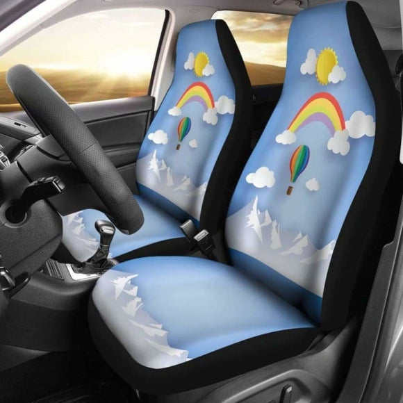 Rainbow Car Seat Covers 7 174914 - YourCarButBetter