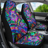Rainbow Illusion Car Seat Covers 174510 - YourCarButBetter
