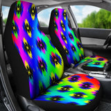Rainbow Native Print Car Seats 093223 - YourCarButBetter