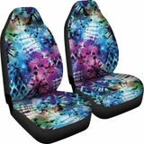 Rainbow Tie Dye Grunge Car Seat Covers 232125 - YourCarButBetter