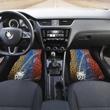 Rainbow Trout Bones And Skin Pattern Fishing Car Floor Mats 182417 - YourCarButBetter