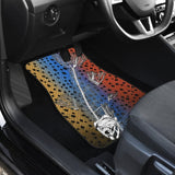 Rainbow Trout Bones And Skin Pattern Fishing Car Floor Mats 182417 - YourCarButBetter