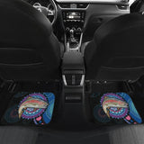 Rainbow Trout Ethnic Pattern Fishing Car Floor Mats 182417 - YourCarButBetter